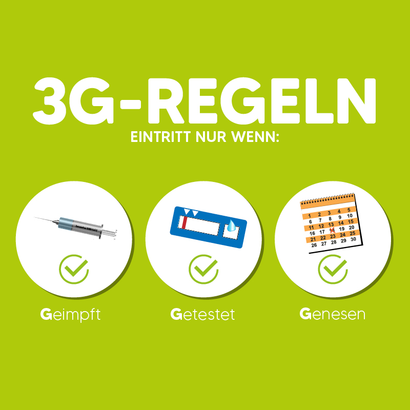 Änderung auf 3G-Regelung